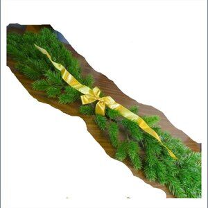 Winter Greenery (2) Branches Holiday Centerpiece 28" long each Christmas Rustic